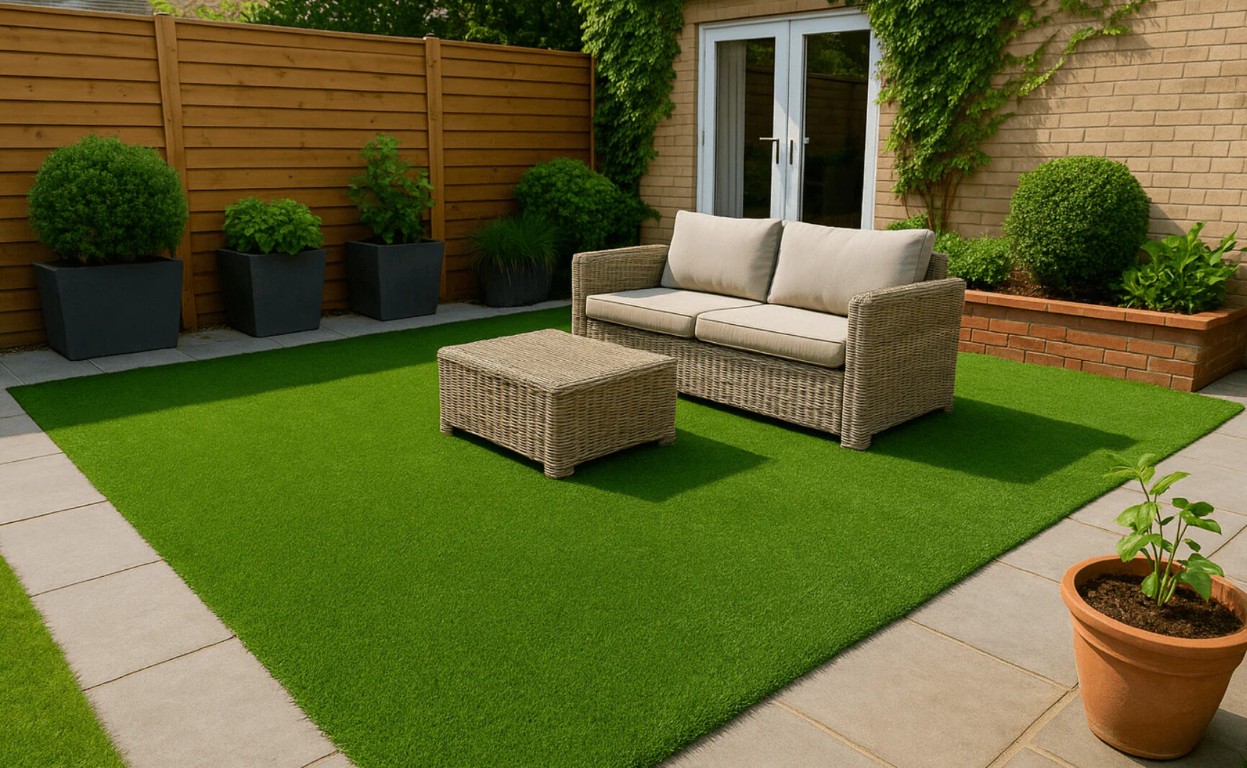Residential Artificial Grass installation in Lee's Summit, MO